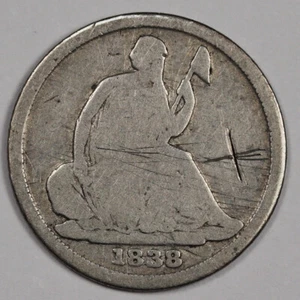 1838-o Seated Liberty Half Dime. Circulated. 198329 - Picture 1 of 2