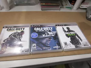 PS3 Call of Duty MW3 Ghosts Advanced Warfare - Foto 1 di 4