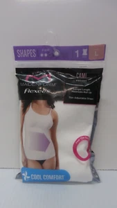 Maidenform Womens Flexees Modern Sculpts Cami F83266 Size Large White, New - Picture 1 of 2