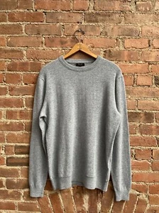 Reiss Herren Pullover, Gr. Large, blau/anthrazit meliert 100% Kaschmir - Bild 1 von 8
