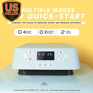 Auto Heat Press Machine for T Shirts - Heat Press 15X15 with Auto Release - H... - Picture 1 of 10