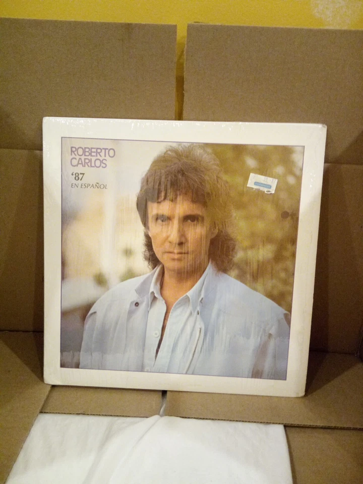Roberto Carlos '87 En Espanol Roberto Carlos Latin LP 1987 CBS DIL-12333 LP EX - Image 1 of 4
