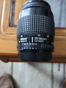 Nikon Nikkor F 35-80MM f4-5.6D N Zoom Lens With Case. - Picture 1 of 6