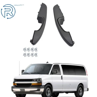 Par de reposabrazos de manija de puerta interior para Chevrolet Express Van Savana 03 04-2018 Foto 1 de 4