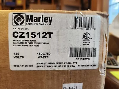 NUEVO Ventilador Calentador de Pared Forzado Marley CZ1512T 120V 1500/750W ENVÍO GRATIS Foto 1 de 4