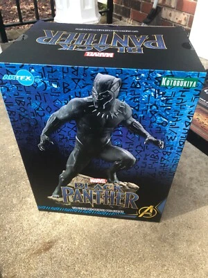 Black Panther (película Black Panther) ArtFX+ Estatua de Kotobukiya Nueva Caja Sellada Foto 1 de 4