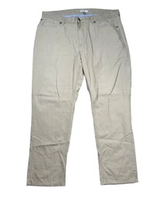 Pantalón Peter Millar Talla 38x30 Crown Comfort Sarga Beige 5 Bolsillos Pima Recto - Imagen 1 de 7