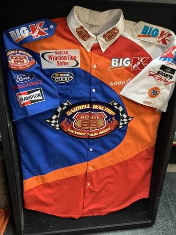 Vintage Darrell Waltrip pit crew or Driver uniform shirt/pants Nascar KMart 2000 Cover