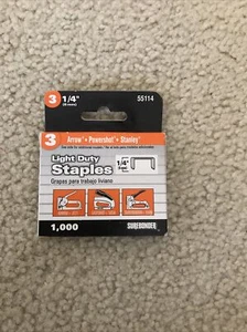 Surebonder 1/4” Light Duty Staples #3 - NEW - Picture 1 of 2