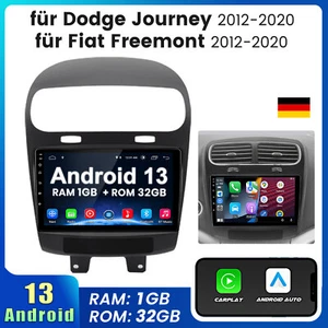 für Fiat Freemont 2012-2020 Android 13 Touchscreen Autoradio CarPlay BT Navi GPS - Bild 1 von 14