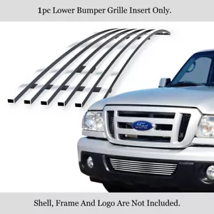 Fits 2006-2012 Ford Ranger Lower Bumper Billet Grille Grill Insert - Picture 1 of 7