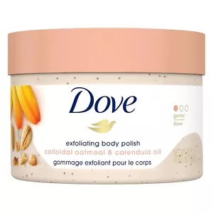 Dove Exfoliating Body Polish Scrub For Delicate Sensitive Skin 298g - Picture 1 of 1