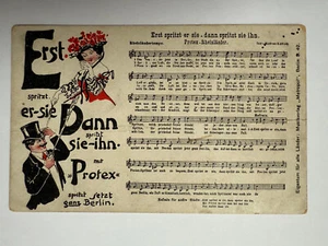 alte AK Werbung "Protex Parfüm Berlin" vor 1945 - Bild 1 von 2