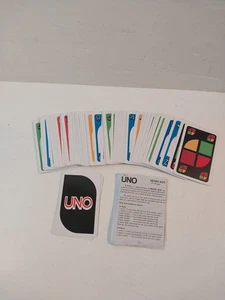 Juego de cartas clásico UNO con instrucciones sin caja completo usado en excelente estado - Imagen 1 de 4