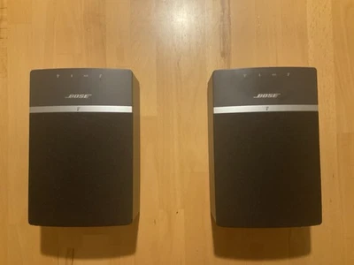 Bose SoundTouch 10 Aktiver Multimedia-Lautsprecher - Schwarz - 2 Stück - Bild 1 von 4