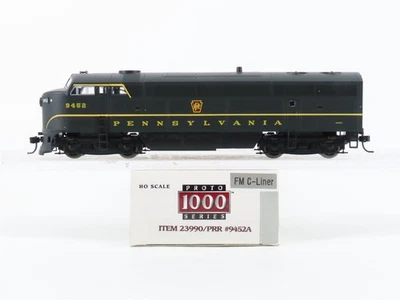 HO Scale Proto 1000 23990 PRR Pennsylvania C-Liner Diesel #9452A - BAD GEARS - Image 1 of 4