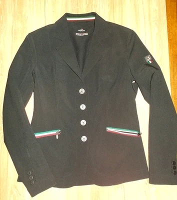 Equiline Turnier  Jacket schwarz Gr. 40.  neu - Bild 1 von 2