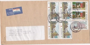 1994 Transkei and Venda cover sent from Pretoria to London GB - Picture 1 of 2