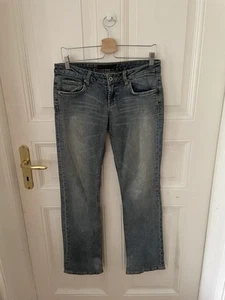 Jeans ajustados vintage Y2K lavado medio de Buffalo - talla 28 (34"" cintura) - Imagen 1 de 12