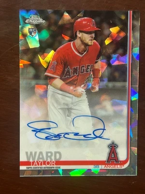 2019 Topps Chrome Taylor Ward Sapphire Edition Rookie Auto CSA-TW - Image 1 of 2