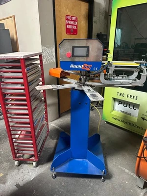 Máquina de serigrafía - Rapid Tag - LP1, dos unidades flash, excelente estado Foto 1 de 3