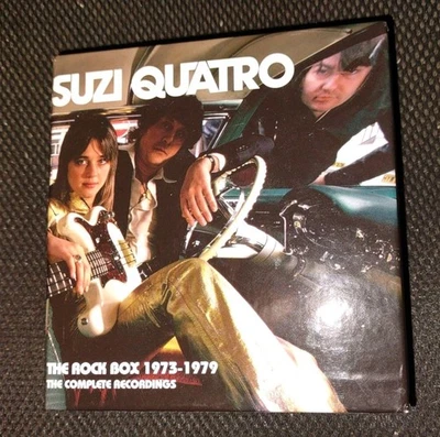 Suzi Quatro THE ROCK BOX 1973-1979 7 CD / 1 DVD Signed Booklet 2022 Chrysalis - image 1 of 4