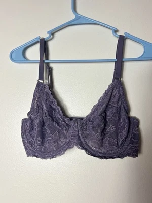 Sutiã de renda Montelle Intimates Muse copo inteiro tamanho 32E - Imagem 1 de 4