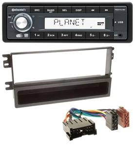 Continental MP3 AUX USB DAB 1DIN Autoradio für Kia Shuma 2, Sephia II, Mentor - Bild 1 von 9