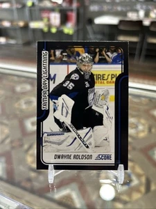 2011-12 Panini Score Hockey #425 Dwayne Roloson Rare Black Ice Case Hit SSP!!! - Picture 1 of 2