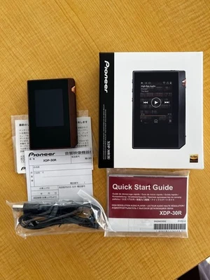Reproductor de audio digital portátil de alta resolución Pioneer XDP-30R negro muy bueno Foto 1 de 4