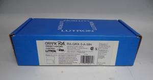 Lutron Grafik RA 3 Zone Wireless Dimming Control RA-GRX-3-A-WH - Picture 1 of 3