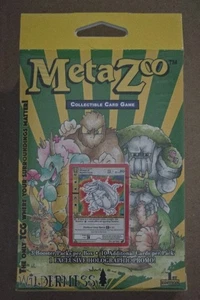 MetaZoo Wilderness TCG First Edition Walmart Hanger Box 2022 Factory Sealed New - Picture 1 of 2