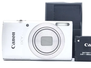 Canon IXY 200 PowerShot ELPH 185 Silver Compact Digital Camera from Japan - Picture 1 of 15