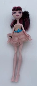 Monster High Puppe 2008 Draculaura mit Kleidung Outfit rosa Kleid - Bild 1 von 8