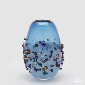 EDG Enzo De Gasperi EDG Enzo De Gasperi Vase Edelstein oval H 29 cm L 21 cm L 17 cm - Bild 1 von 7