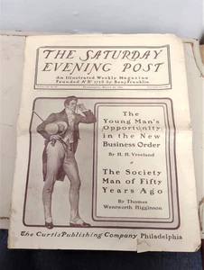 The Saturday Evening Post Magazine March 23, 1901 Vreeland & Higginson - Picture 1 of 11