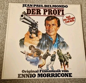 DER PROFI SOUNDTRACK LP - ENNIO MORRICONE - THE PROFESSIONAL - 1982 - Picture 1 of 2