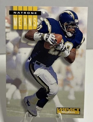 1994 Skybox Impact - Natrone Means #225 - Image 1 of 2