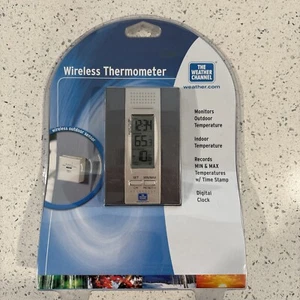 The Weather Channel Wireless Thermometer WS-7013TWC-BP New Sealed - Picture 1 of 4
