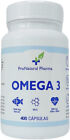 Omega 3 Aceite Pescado Puro + Vitamina E 400 Capsulas 1000Mg,Suministro 13 Meses