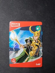 Disney 100 Wonders🏆#75 LOKI Woolworths Trading Card🏆Marvel - Picture 1 of 1
