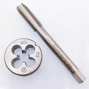 Grifo HSS M8 x 1,25 mm y rosca métrica M8 x 1,25 mm para mano izquierda - Imagen 1 de 4