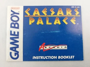 Caesars Palace (Nintendo Gameboy) Instruction Manual ONLY - Bild 1 von 2