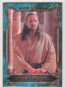 Star Wars Masterwork Show of Force 2016 lienzo #6 Qui-Gon Jinn 93/99 - Imagen 1 de 1