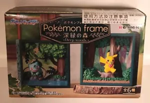 Re-Ment Pokemon Frame Deep Woods Figur Authentic NEU #3 PIKACHU - Bild 1 von 6