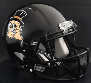 WAKE FOREST DEMON DEACONS NCAA Riddell Speed Full Size REPLICA Football Helmet - Picture 1 of 4