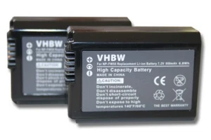 2x Battery for Sony Alpha SLT-A55VL SLT-A55VY SLT-A55 SLT-A55V 950mAh - Picture 1 of 1