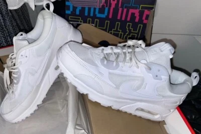 Talla 8.5 - Nike Air Max 90 Futura Triple Blanco W Foto 1 de 4