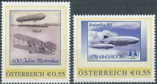 2 Personalisierte Marken Zeppelin, Luftschiff, Airship,..
