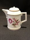 Hochst Hand Painted Porcelain Raspberry Colored Floral Creamer New